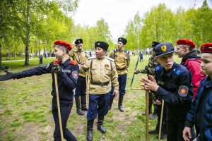 Воспитанники воскресных школ Нижнекамского благочиния и сотрудники приходов приняли участие в играх от казаков 