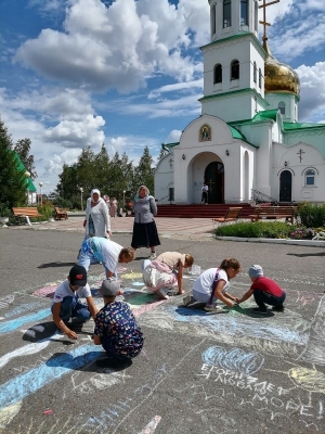 Летние будни в воскресной школе 