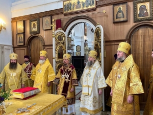 Епископ Пахомий принял участие в торжествах по случаю 230-летия Минской епархии