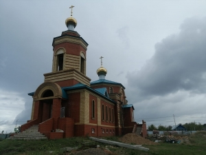 В городе Болгар Спасского района продолжается строительство храма Сошествия Святого Духа