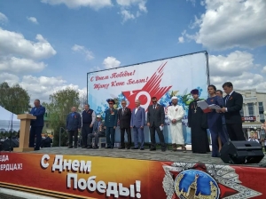 Благочинный Чистопольского округа принял участие в торжественном митинге, посвященном 76-й годовщине Победы в Великой Отечественной войне