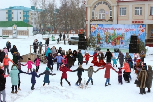 В Болгаре прошли Рождественские народные гуляния