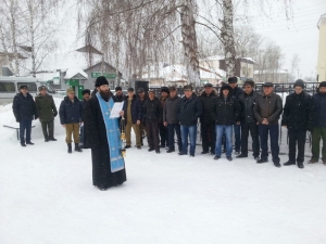 Священник в Болгаре принял участие в митинге, посвящённом выводу войск из Афганистана 