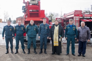 Освящение пожарной части в Чистополе 