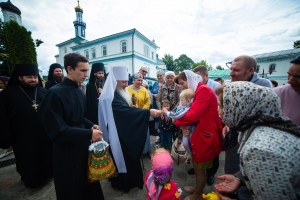 Избранный и нареченный  во епископа Чистопольского и Нижнекамского архимандрит Игнатий (Григорьев) принял участие в престольном празднике  Раифского монастыря