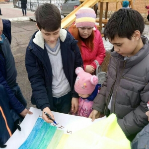 В праздник Входа Господня в Иерусалим у учащихся школы