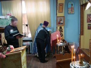 Престольный праздник в молитвенном доме исправительного учреждения Нижнекамска