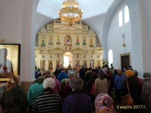 Богослужение в неделю Торжества Православия в п. Красный Ключ
