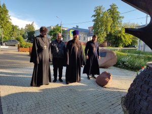 Представители Чистопольской епархии молитвенно почтили память ветеранов боевых действий