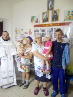 В Алькеевском благочинии провели акцию благотворительной помощи многодетной семье