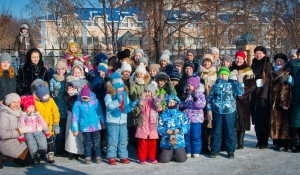 Масленичные забавы провели в храме Воскресения Христова г. Нижнекамска