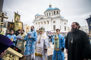 4 ноября делегация священнослужителей и мирян от Чистопольской епархии приняла участие в торжествах в честь Казанской иконы Божией Матери в г. Казани