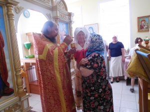 Престольный праздник в больничном храме