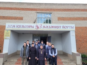 В с. Данауровка Чистопольского благочиния организована благотворительная вещевая ярмарка для нуждающихся