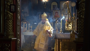 Епископ Игнатий совершил Божественную литургию в храме Воскресения Христова п.г.т. Алексеевское в день престольного праздника 