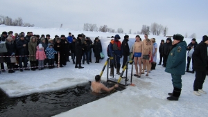 Крещение Господне отметили в храмах Нижнекамска