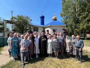 Епископ Пахомий совершил архипастырскую поездку в Аксубаевское благочиние