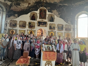 С молитвой к пророку – в старинном храме с. Соболеково прошли престольные торжества 