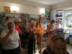 В больничном храме вмч. Пантелеимона прошел престольный праздник