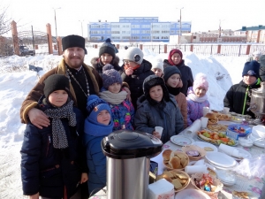 Прощёное воскресенье в храме пророка Божия Илии г. Нурлата