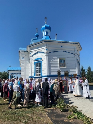 Храм Преображения Господня с. Биляр-Озеро Нурлатского благочиния отметил  престольный праздник