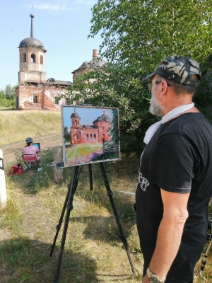 Храмы Алексеевского района будут запечатлены на полотнах художников из разных городов России