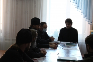 В храме Пресвятой Троицы с. Чистопольские Выселки Чистополе состоялось собрание духовенства благочиния