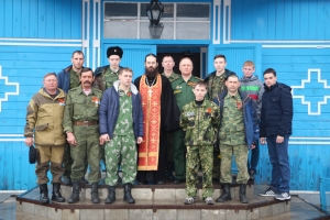 В Болгаре священник напутствовал поисковый отряд 