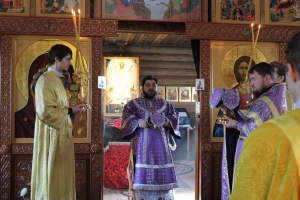 В Неделю вторую Великого поста, святителя Григория Паламы, епископ Игнатий совершил Божественную Литургию в храме Новомучеников Чистопольских г. Чистополь