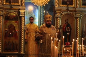 В день памяти святителя Спиридона, епископа Тримифунтского,  епископ Игнатий совершил Божественную литургию в храме в честь иконы Казанской Божией Матери г. Чистополь