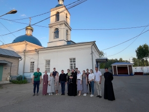 При Казанском храме Чистополя проходят молодежные встречи