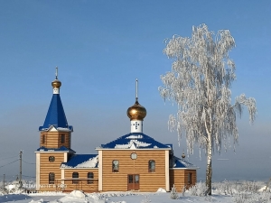 Работы по утеплению фасада храма Рождества Пресвятой Богородицы с. Булдырь завершаются