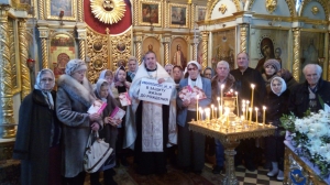 Акция «Миллион и я» в поддержку движения против абортов