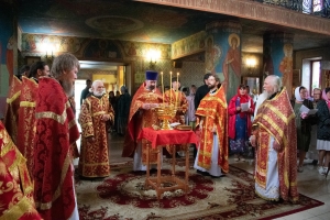 В день памяти святителя Алексия, митрополита Киевского, Московского и всея Руси, чудотворца в Алексеевском прошли престольные торжества