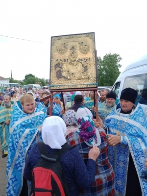 В с. Билярск прошли торжества по случаю памяти иконы Божией Матери «Живоносный Источник»