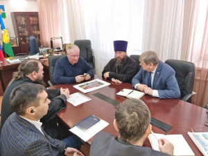 Представители Чистопольской епархии встретились с главой Чистопольского района