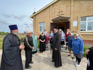 Епископ Пахомий совершил архипастырский визит в Новошешминске благочиние