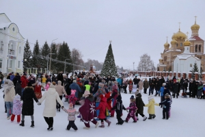 В Алексеевском благочинии весело прошли Рождественские гуляния