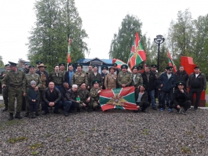 Помощник руководителя епархиального отдела по взаимодействию с Вооруженными силами и правоохранительными органами принял участие в праздновании Дня Пограничника