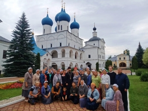 Паломничество в Оптину пустынь совершили прихожане Свято-Алексеевского прихода п. Алексеевского