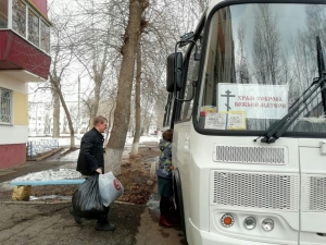 В Чистопольской епархии прошла очередная благотворительная акция для  многодетных и малообеспеченных семей