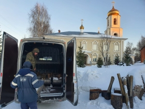 В Чистопольской епархии совершена очередная погрузка гуманитарной помощи для российских военнослужащих