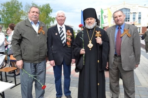 Епископ Пармен принял участие в праздновании Дня Победы