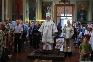 Божественная литургия в праздник Преображения Господня