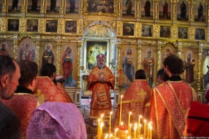 Архиерейское Богослужение в Никольском кафедральном соборе г. Чистополя