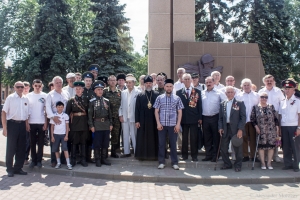 Епископ Пармен принял участие в городском митинге посвященному дня начала Великой Отечественной войны